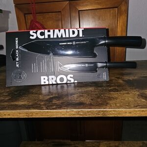 Schmidt Bros Jet Black Knife Set - Black